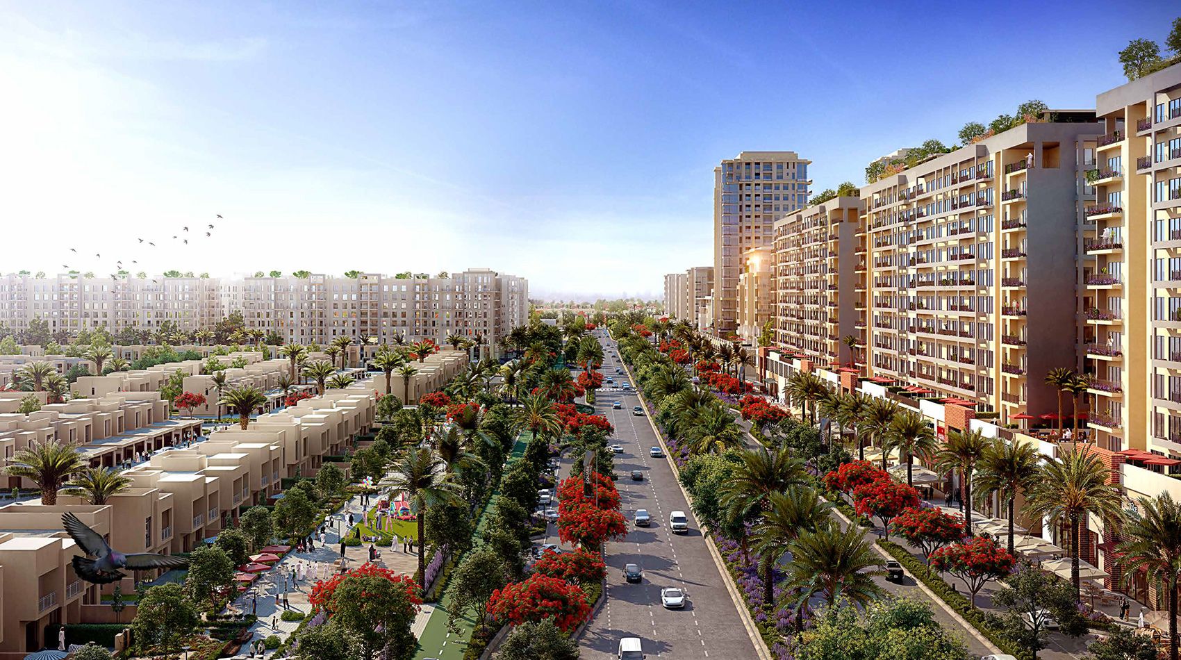 Nshama Naseem Townhouses at Town Square Dubai